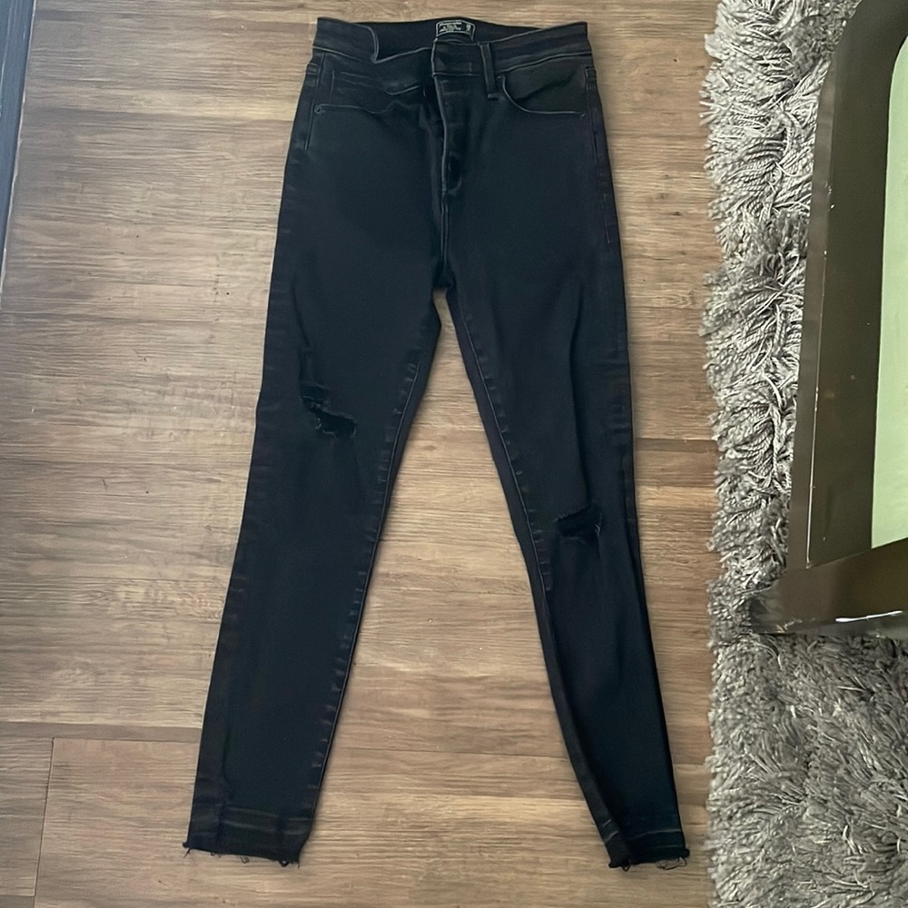 Abercrombie & Fitch Black Jeans